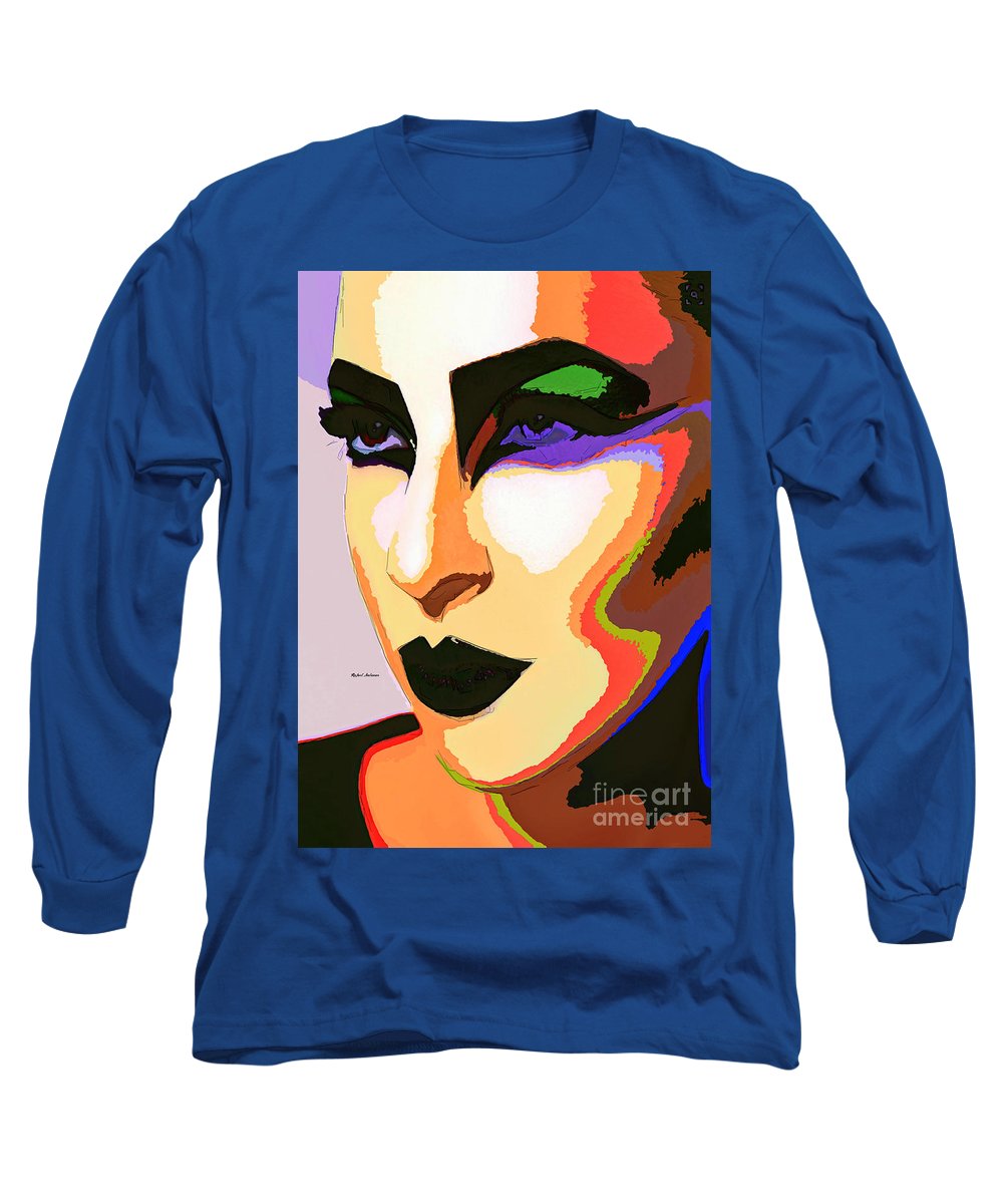 Female Portrait 2065 - Long Sleeve T-Shirt