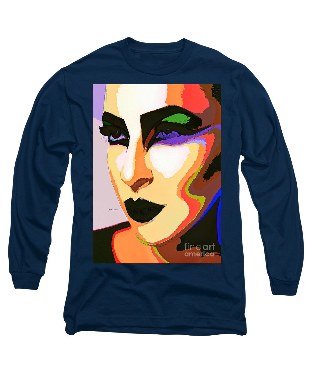 Female Portrait 2065 - Long Sleeve T-Shirt