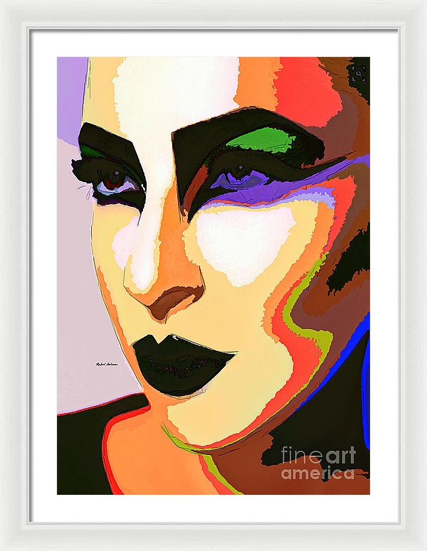 Female Portrait 2065 - Framed Print