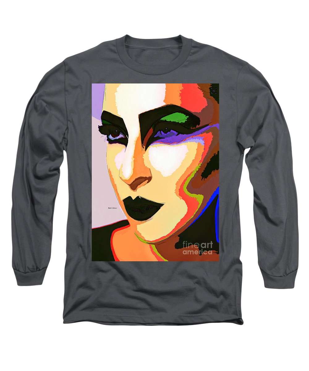 Female Portrait 2065 - Long Sleeve T-Shirt