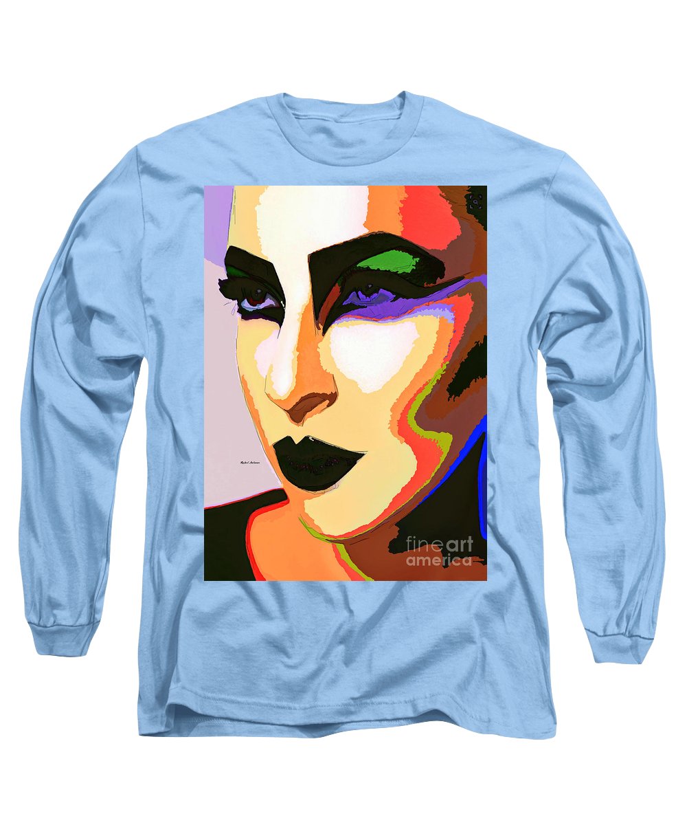 Female Portrait 2065 - Long Sleeve T-Shirt