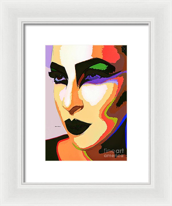 Female Portrait 2065 - Framed Print