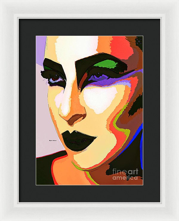 Female Portrait 2065 - Framed Print