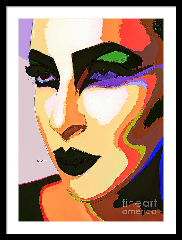 Female Portrait 2065 - Framed Print