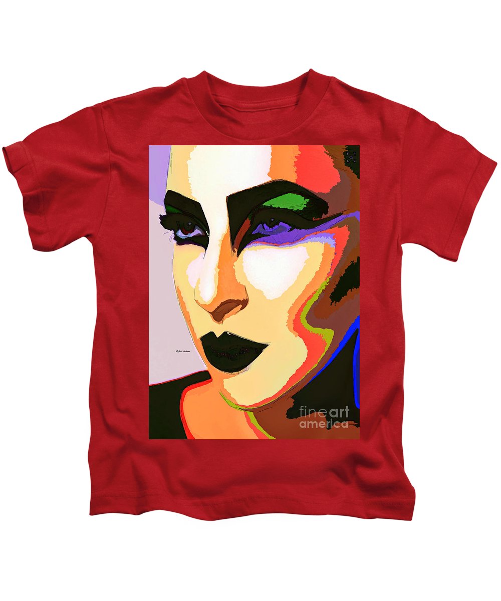 Portrait de femme 2065 - T-shirt pour enfant