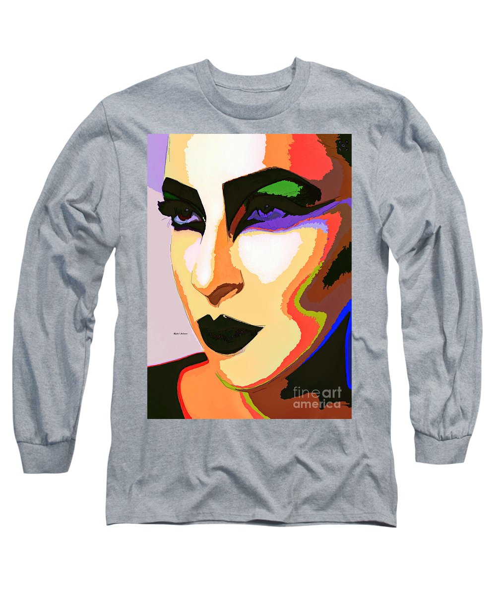 Female Portrait 2065 - Long Sleeve T-Shirt