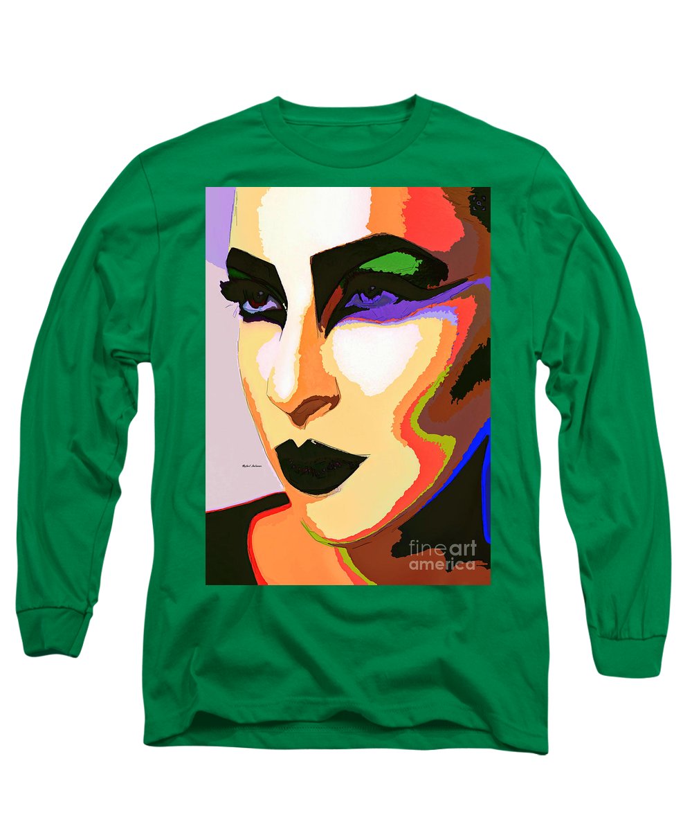 Female Portrait 2065 - Long Sleeve T-Shirt