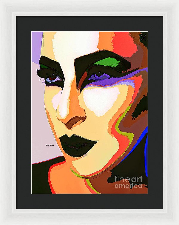 Female Portrait 2065 - Framed Print