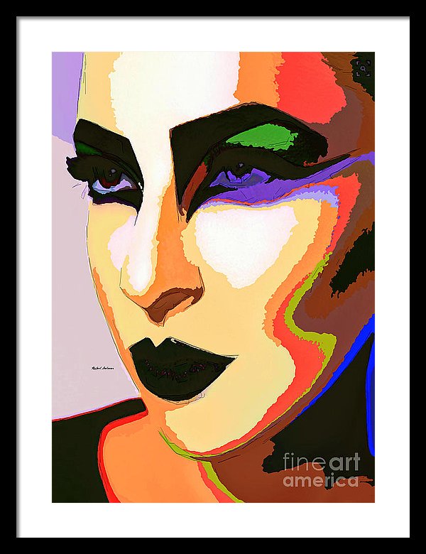 Female Portrait 2065 - Framed Print