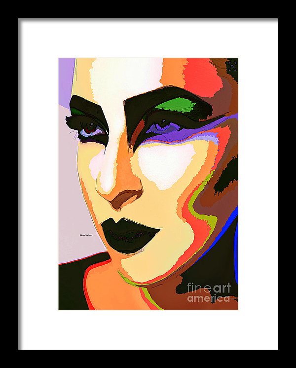 Female Portrait 2065 - Framed Print