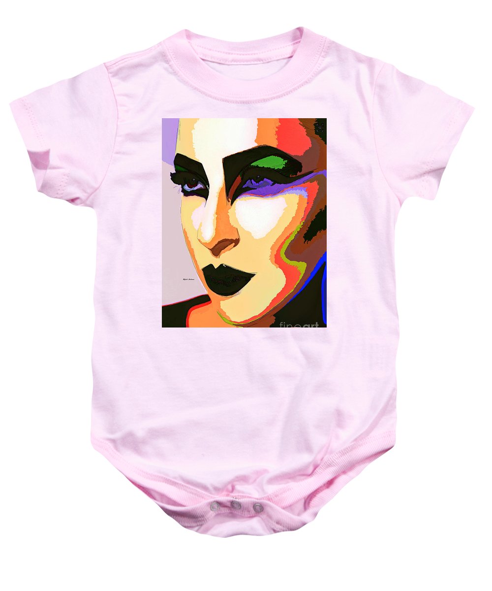 Female Portrait 2065 - Baby Onesie