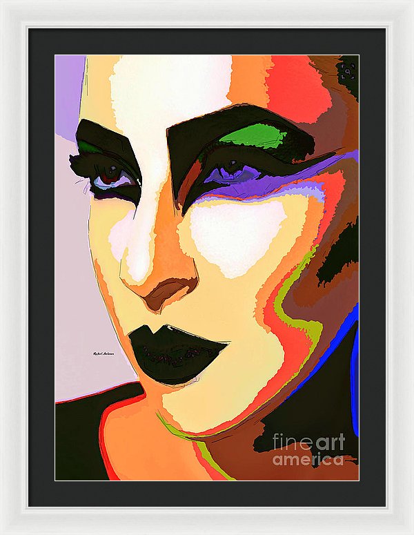 Female Portrait 2065 - Framed Print