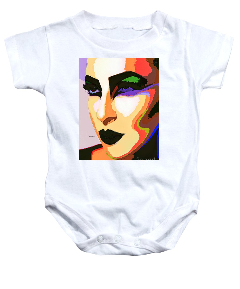 Female Portrait 2065 - Baby Onesie