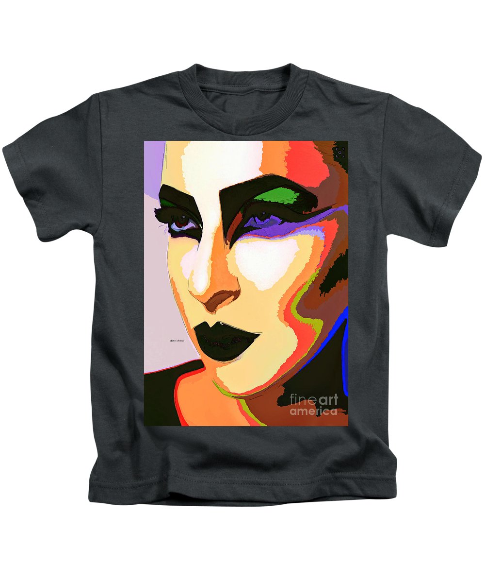 Portrait de femme 2065 - T-shirt pour enfant