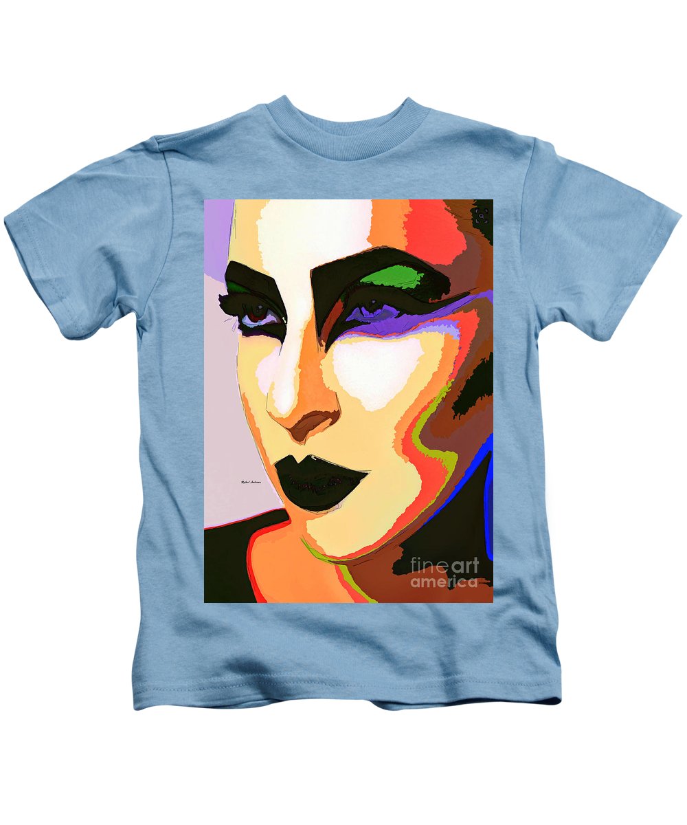 Portrait de femme 2065 - T-shirt pour enfant