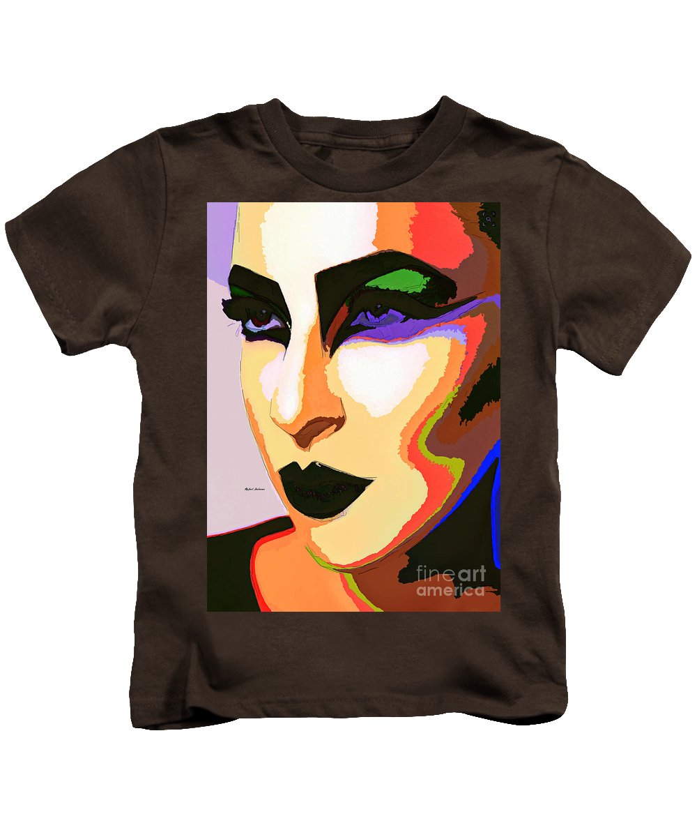 Portrait de femme 2065 - T-shirt pour enfant