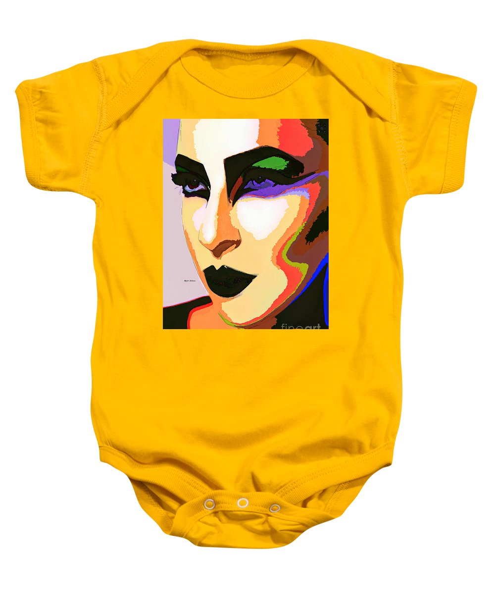 Female Portrait 2065 - Baby Onesie