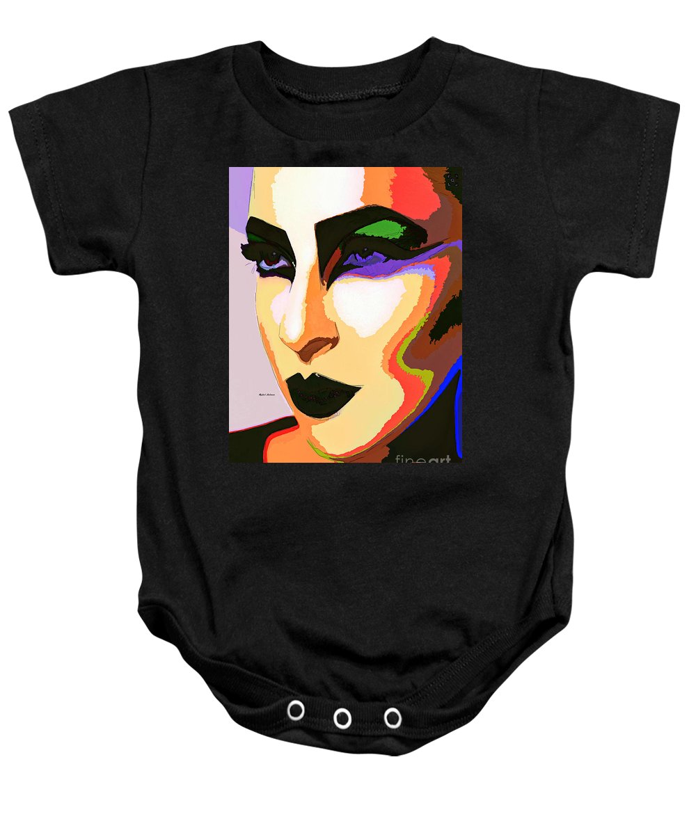 Female Portrait 2065 - Baby Onesie