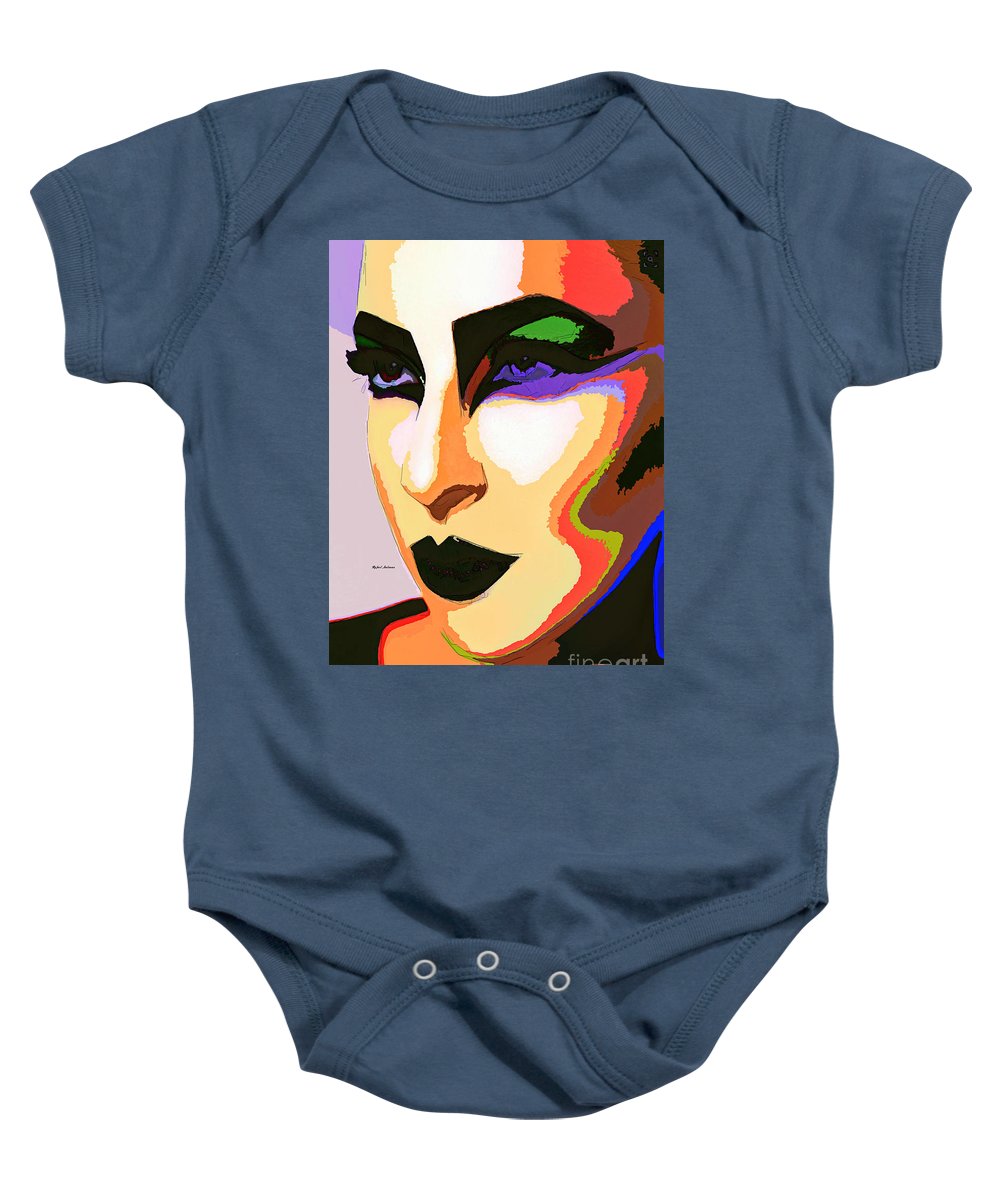 Female Portrait 2065 - Baby Onesie