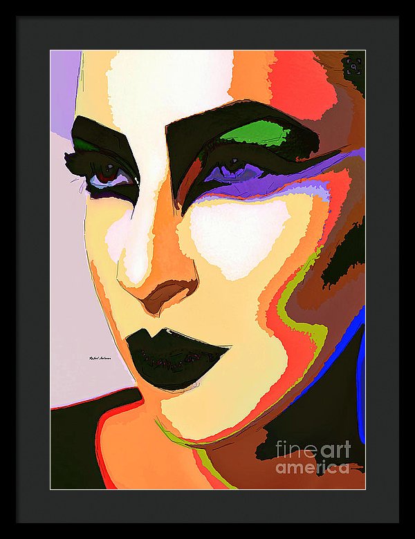 Female Portrait 2065 - Framed Print