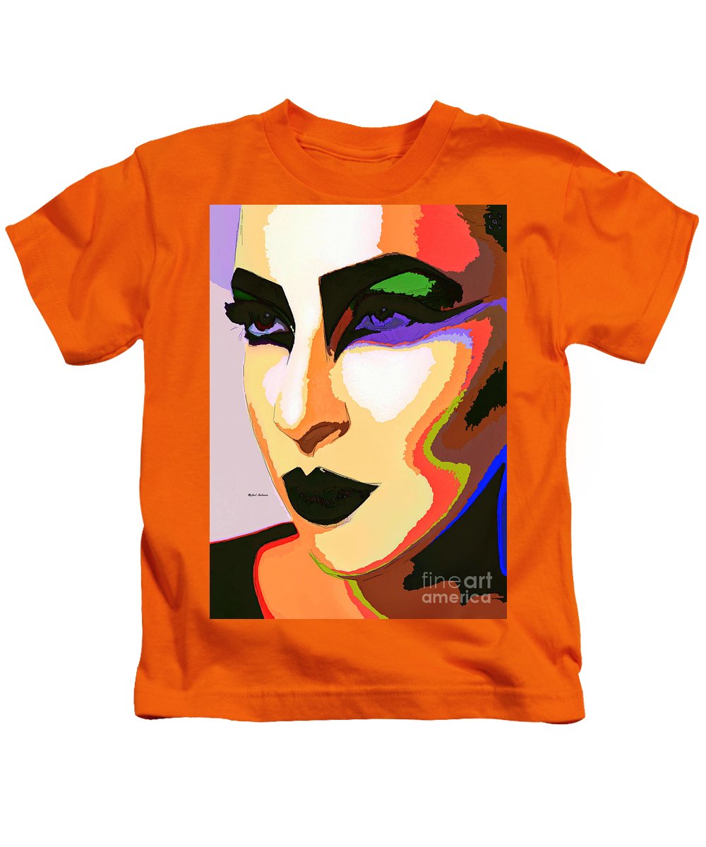 Portrait de femme 2065 - T-shirt pour enfant