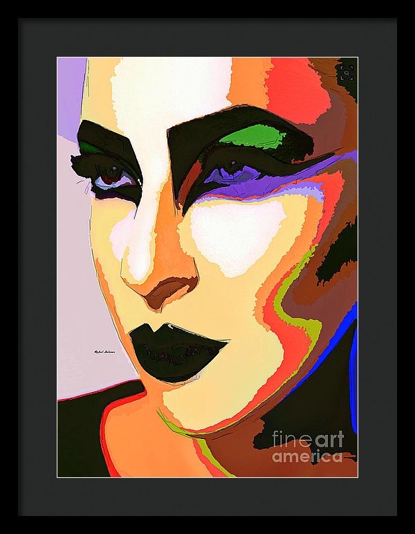 Female Portrait 2065 - Framed Print