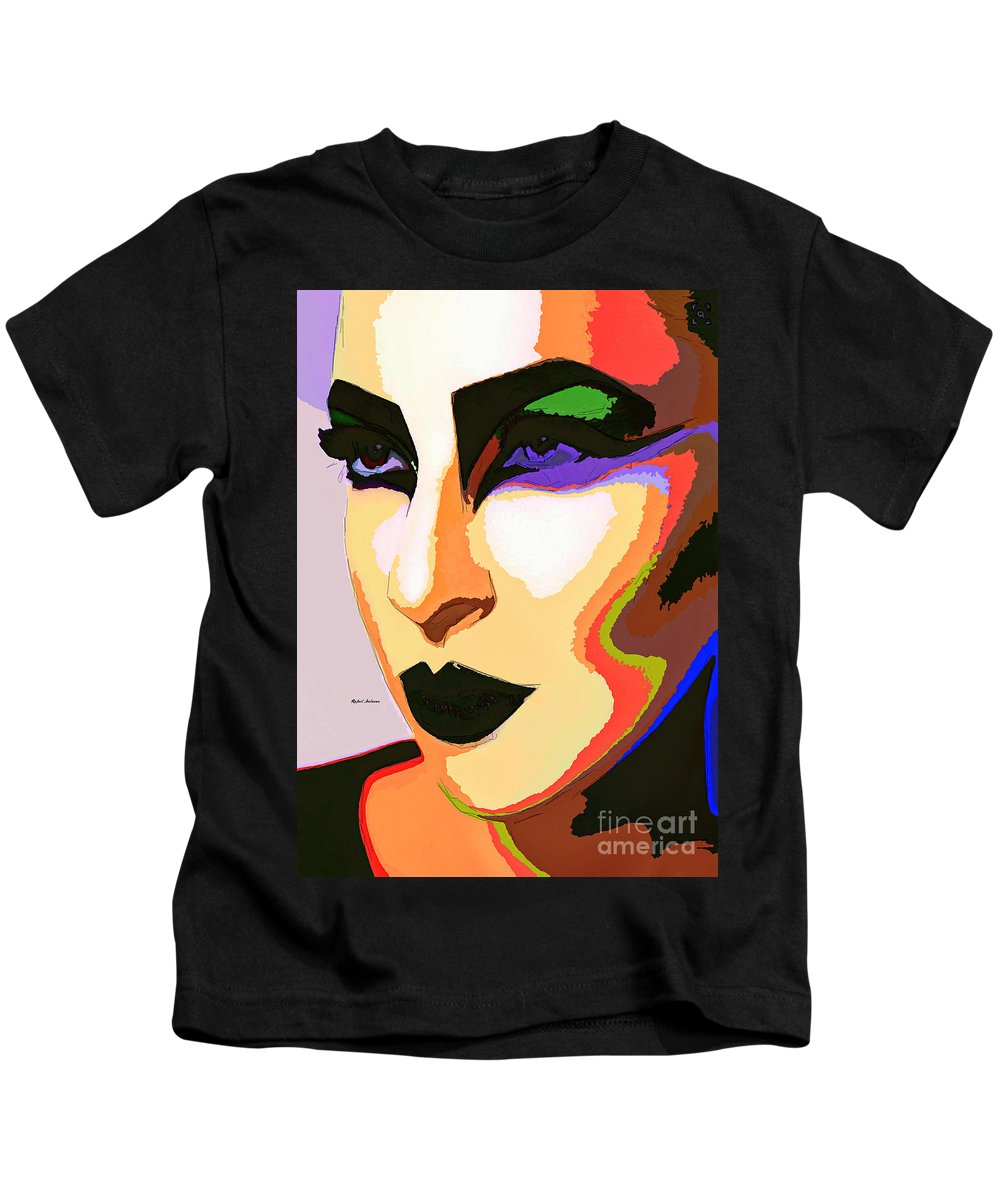 Portrait de femme 2065 - T-shirt pour enfant