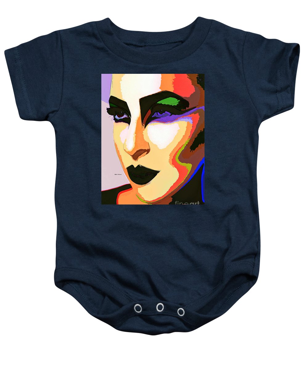 Female Portrait 2065 - Baby Onesie