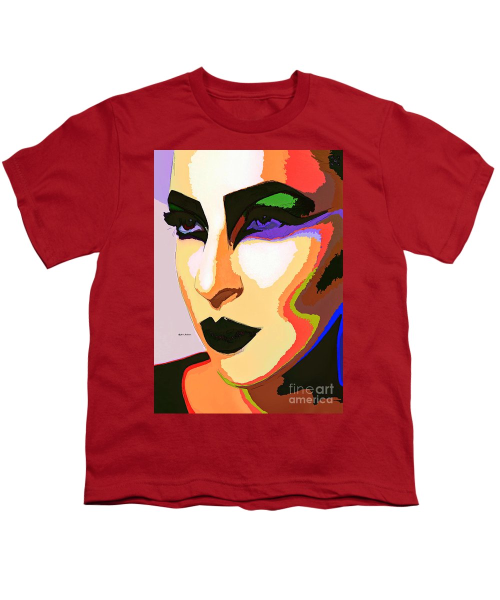 Female Portrait 2065 - Youth T-Shirt