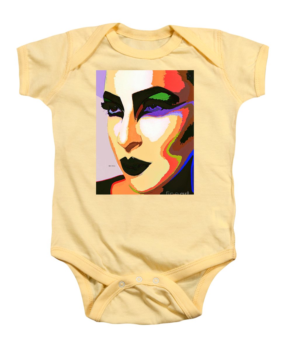 Female Portrait 2065 - Baby Onesie