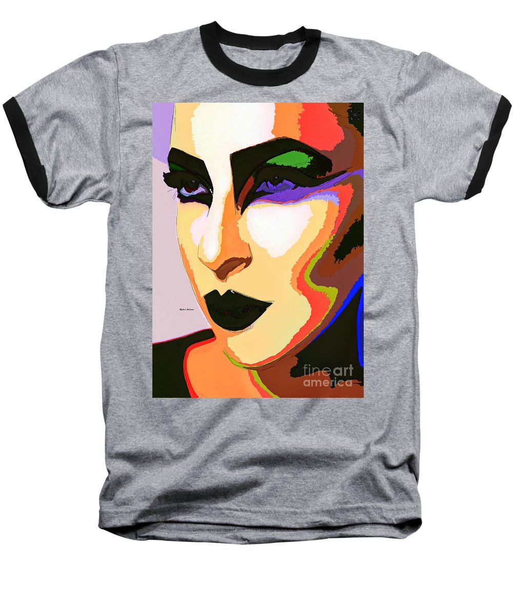 Female Portrait 2065 - Baseball T-Shirt