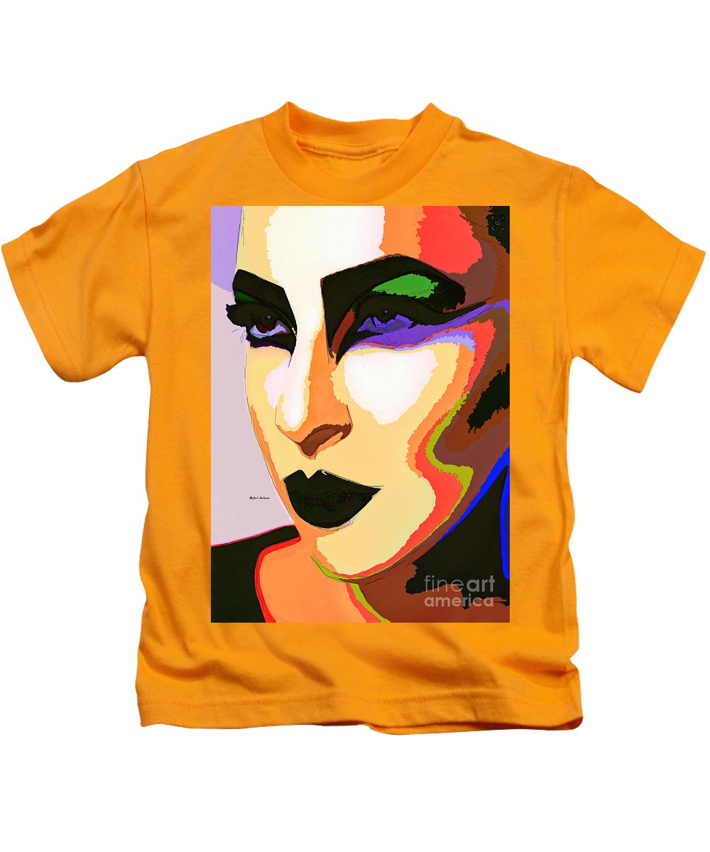 Portrait de femme 2065 - T-shirt pour enfant