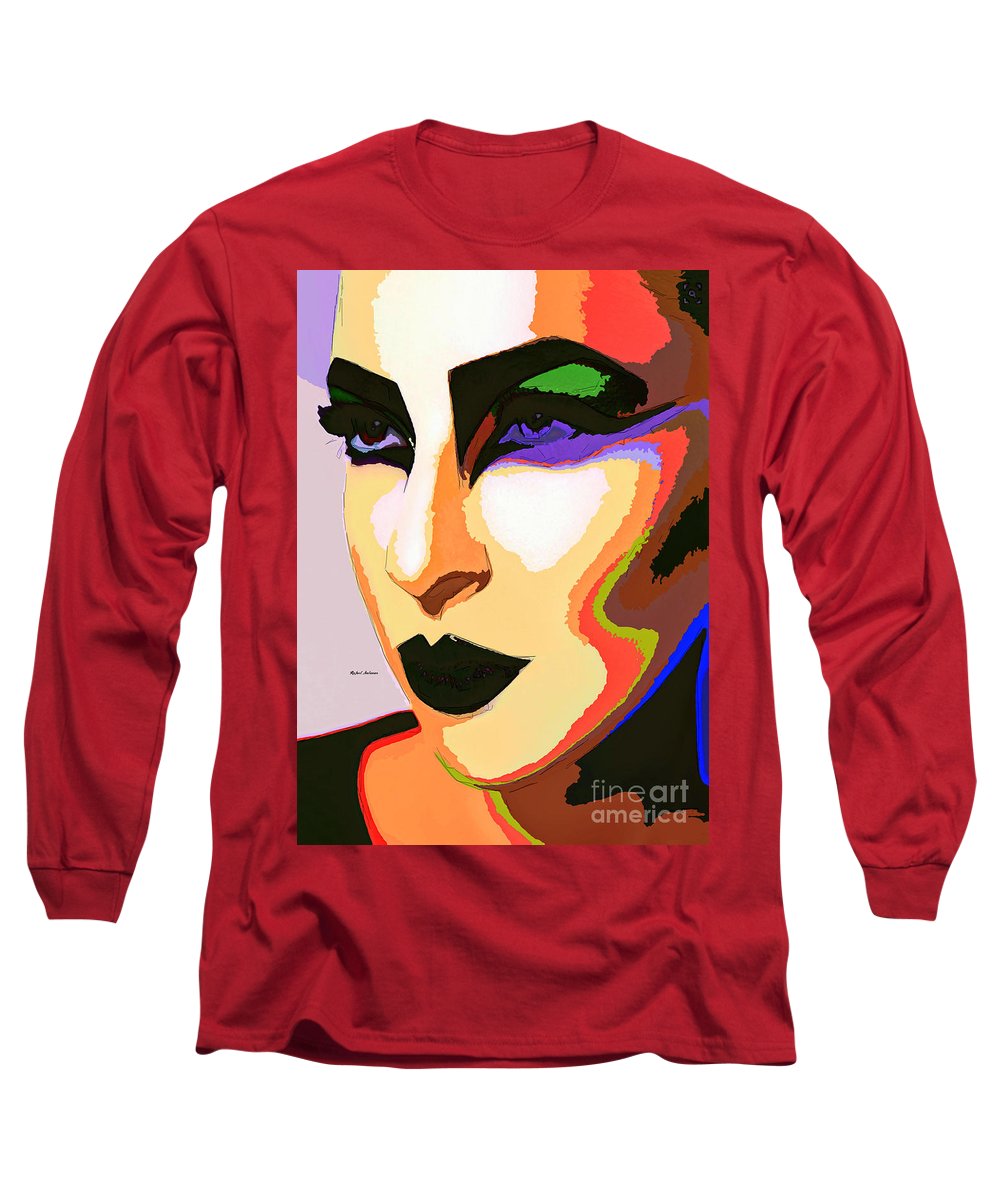 Female Portrait 2065 - Long Sleeve T-Shirt