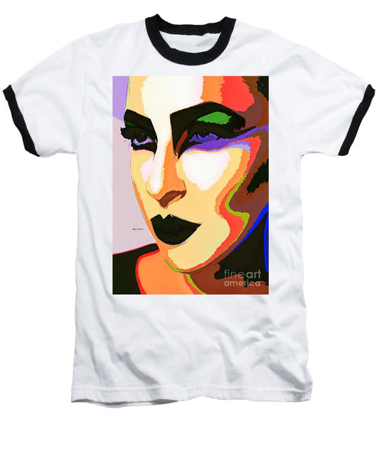 Female Portrait 2065 - Baseball T-Shirt