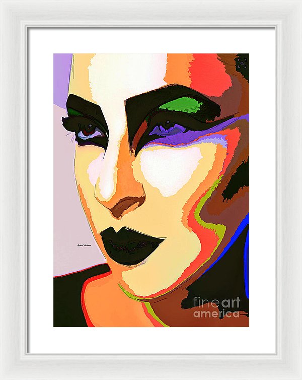 Female Portrait 2065 - Framed Print