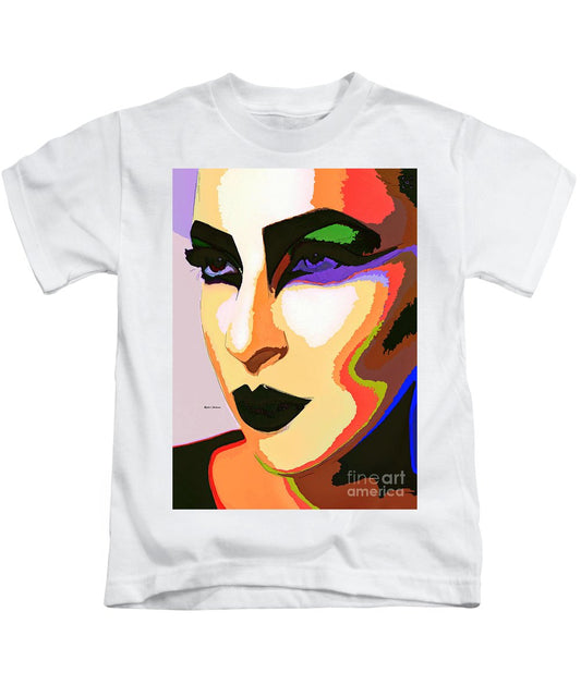 Portrait de femme 2065 - T-shirt pour enfant