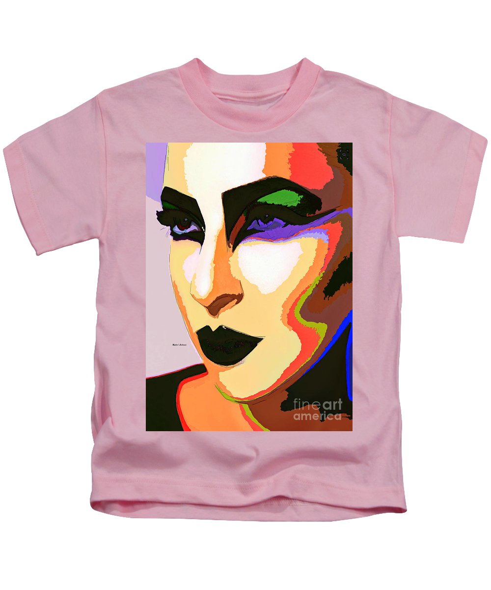 Portrait de femme 2065 - T-shirt pour enfant