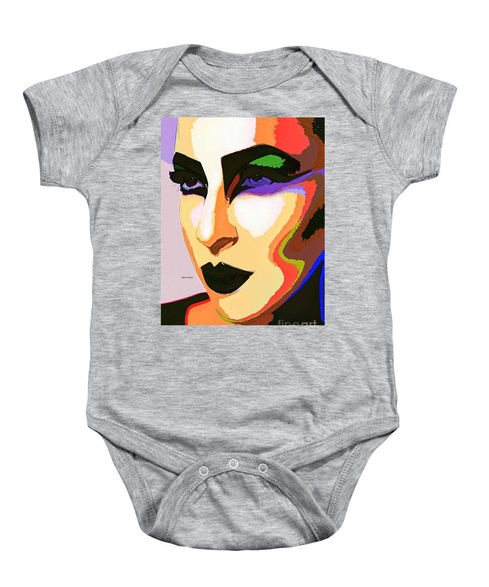 Female Portrait 2065 - Baby Onesie