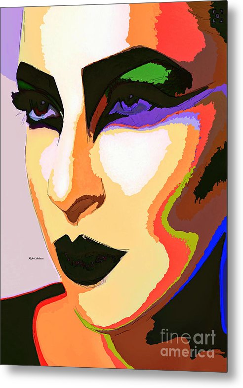 Female Portrait 2065 - Metal Print