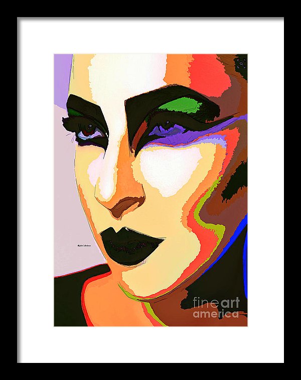 Female Portrait 2065 - Framed Print