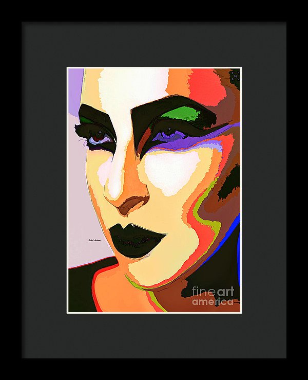 Female Portrait 2065 - Framed Print