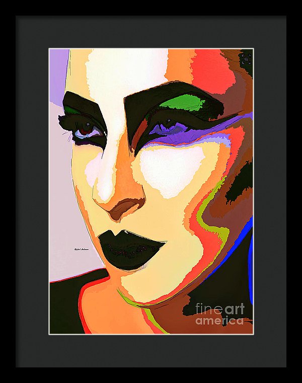 Female Portrait 2065 - Framed Print