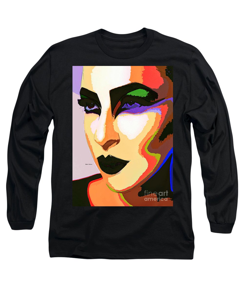 Female Portrait 2065 - Long Sleeve T-Shirt