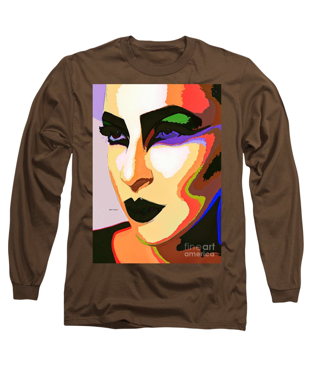 Female Portrait 2065 - Long Sleeve T-Shirt