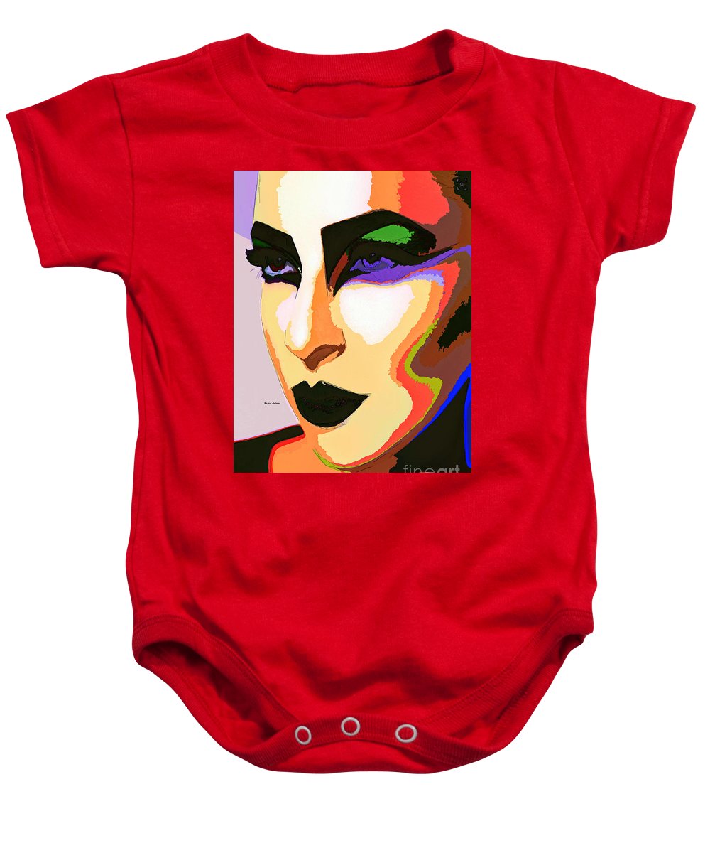 Female Portrait 2065 - Baby Onesie