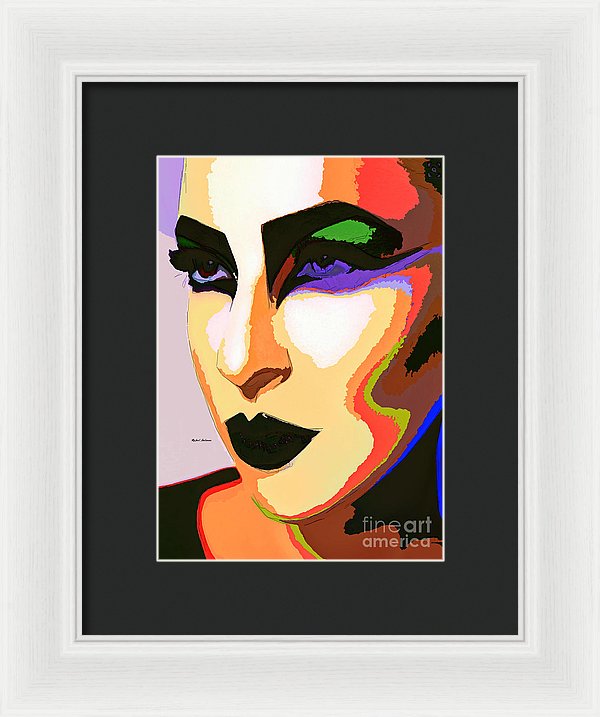 Female Portrait 2065 - Framed Print