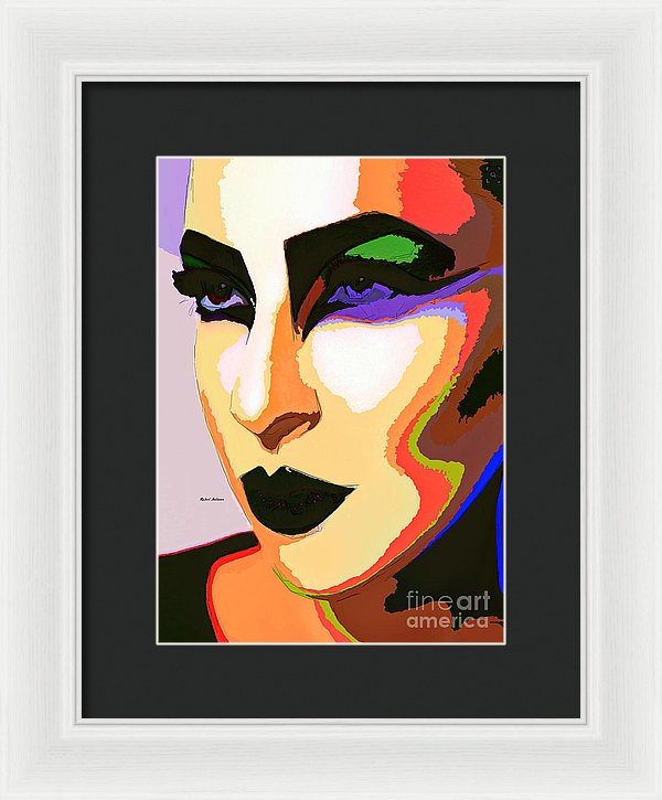 Female Portrait 2065 - Framed Print