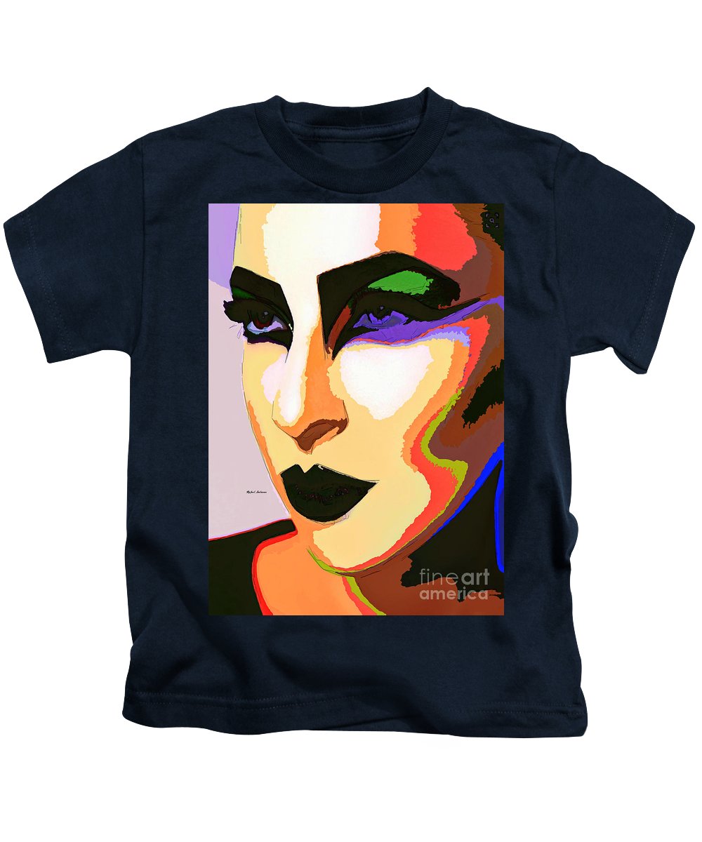 Portrait de femme 2065 - T-shirt pour enfant