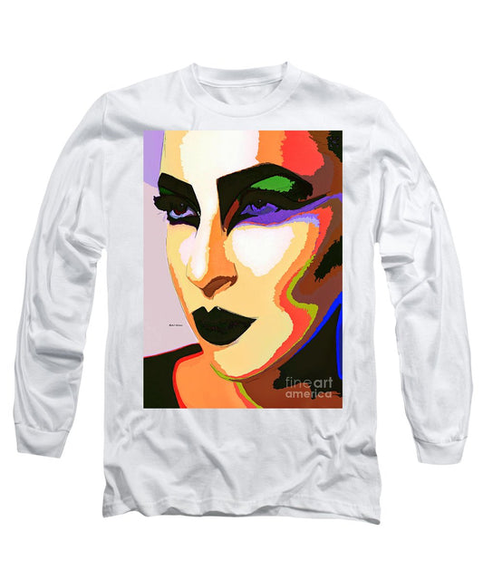 Female Portrait 2065 - Long Sleeve T-Shirt