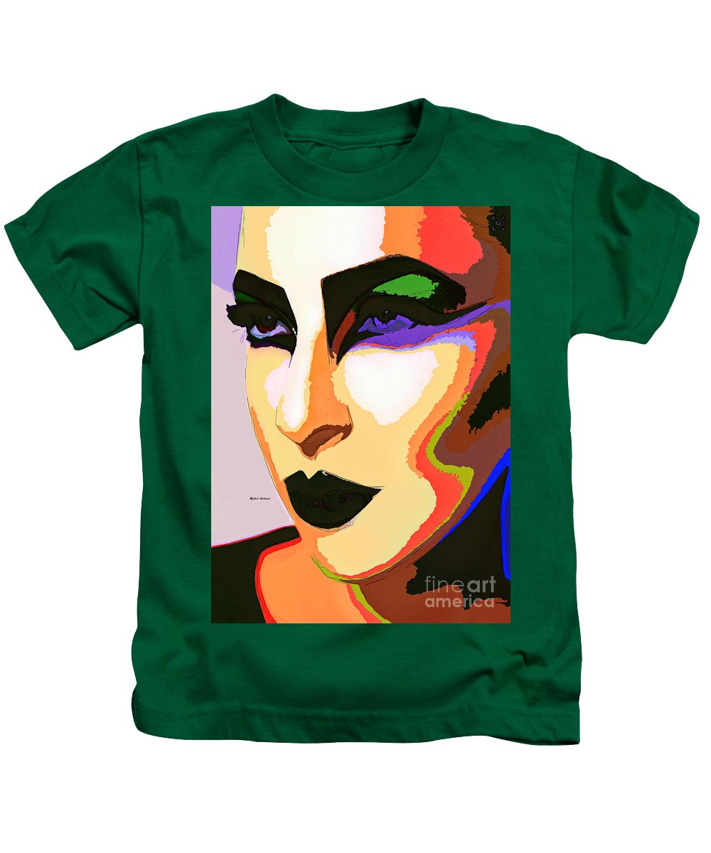 Portrait de femme 2065 - T-shirt pour enfant